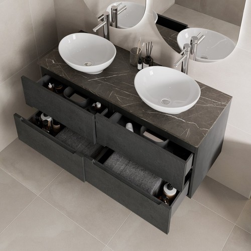 1200 grey marble - 1200, vanity