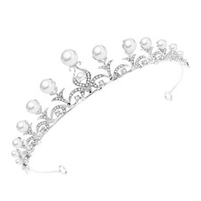 Pearl Crown Tiara Bridal Crown