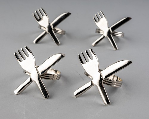 Vintage pier silver napkin - pier,
