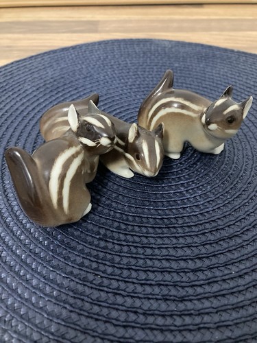 Lomonosov porcelain chipmunk - lomonosov,