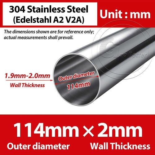 Stainless steel round tube - steel,