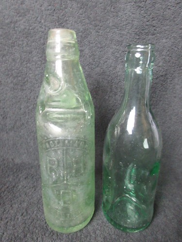 Vintage antique glass - glass, bottles
