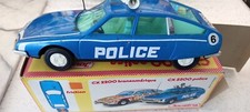 Joustra Citroën CX 2200 Police Car Large Tin Metal Model Boxed
