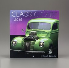 2016 CLASSIC CAR CALENDAR MINI