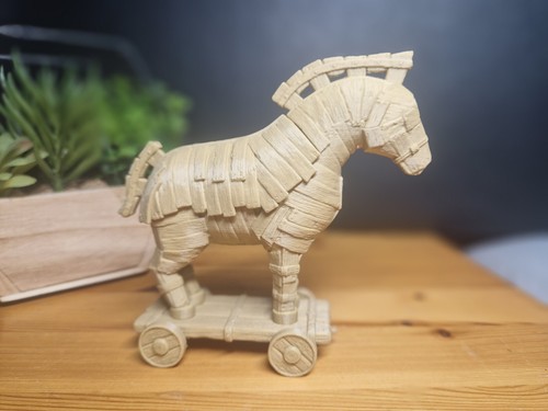 Trojan horse wheels - trojan, on