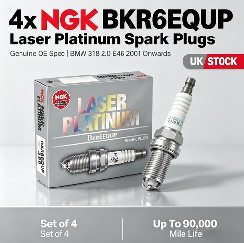 Ngk bkr6equp laser platinum - 4x,