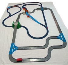 Thomas Trackmaster Track & Road Large Bundle with 5 vehicles Good Used Condition