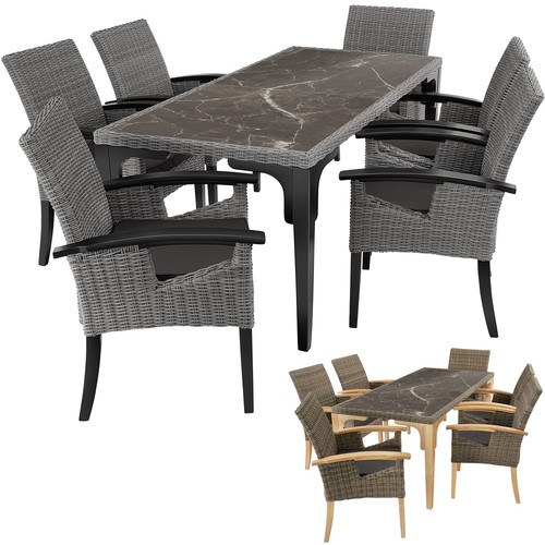 Garden table and chairs - garden,