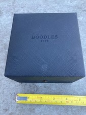 Boodles EMPTY jewellery box complete with outer cardboard box.