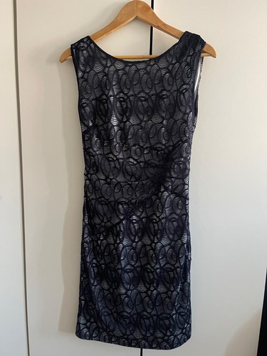 Reiss alma navy blue - alma, lace