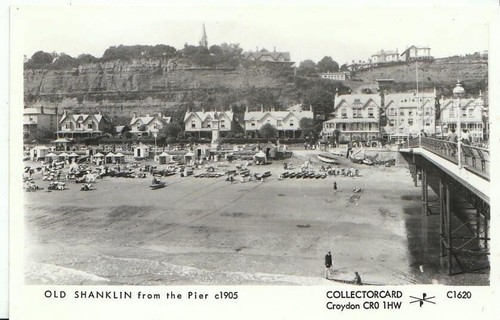 Isle wight history postcard - isle,