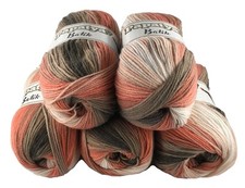 Rainbow wool pack 5 x 100g