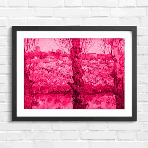 Blooming orchard trees - blooming,