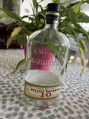 Empty bulleit year aged - empty,