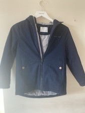 Zara Navy Raincoat age 9