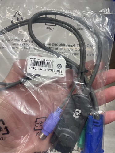 New genuine kvm ps 2 - hp, ip