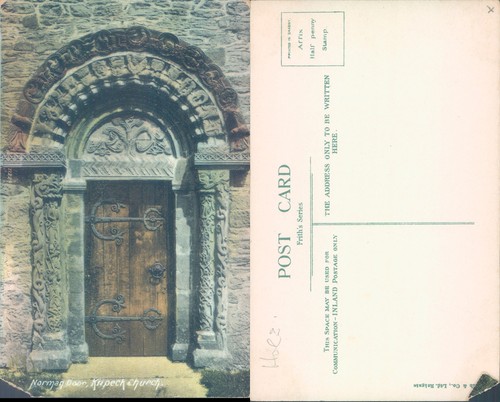 Norman door kilpeck church - kilpeck,