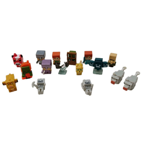 Minecraft mini figures bundle - minecraft,