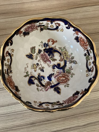 Masons blue mandalay round - blue,