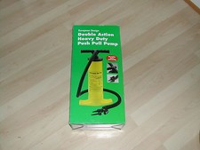 STOP HERE!!! Double Action Heavy Duty Hand Pump - Piston Air Pump *WORKING*