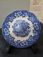 Vintage Woodland Scene Enoch Wedgwood Tunstall Plate 14.5cm