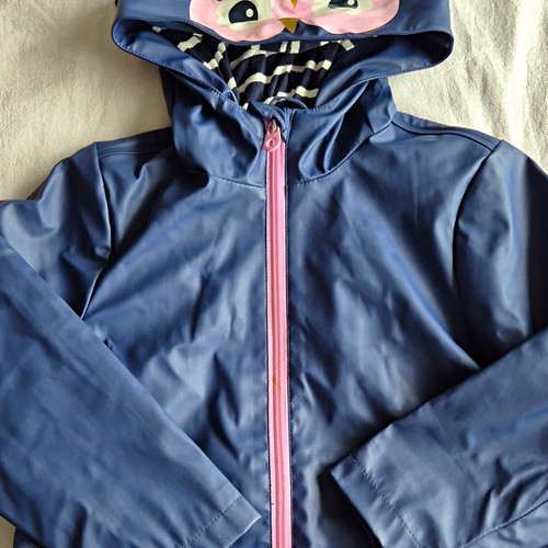 Joules girls blue pink hooded - joules,