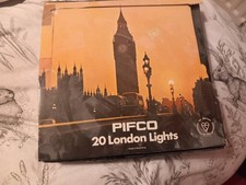 Box Of Vintage Pifco 20 London Lights.