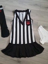 BNWOT Vintage Ann Summers Player 69 Referee Girl Fantasy Dress Up Outfit Size 12