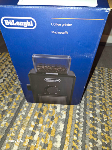 Longhi black electric burr - de'longhi,