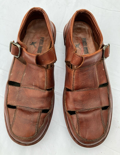 Pikolinos men brown leather - brown,