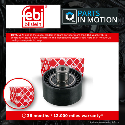 Aux belt idler pulley - belt,