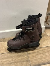 Roces M12 LO Team Inline Skates Chestnut Maroon UK 8