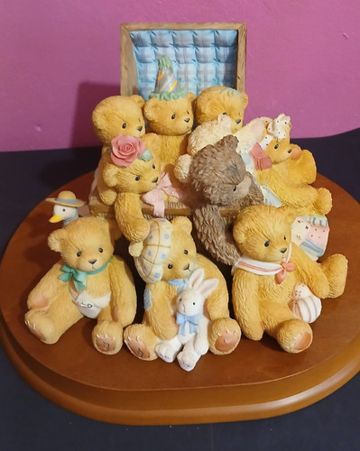 Vintage cherished teddies - vintage,