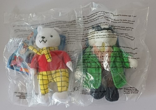 Rupert bear and bill badger - rupert,