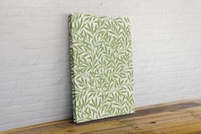 William Morris Willow Tree Green Branches Pattern Canvas Wall Art Picture Print