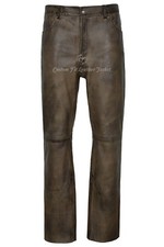 Men's Leather Trouser Dirty