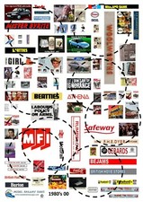 OO gauge 1980's posters &