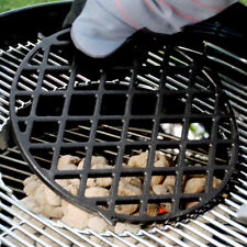 30/38/46cm Grill Charcoal Net Rack Round Cast Iron BBQ Replacement Grid Grate