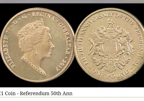 Gibraltar coin fifteth - gibraltar,