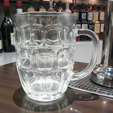 Crown Glass Dimple Tankard 1