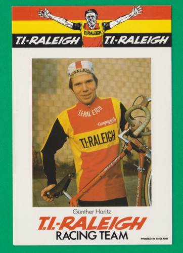 Cycling card gunther - card,