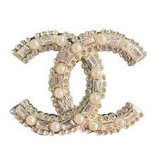 Chanel Vintage Gold Pearl and
