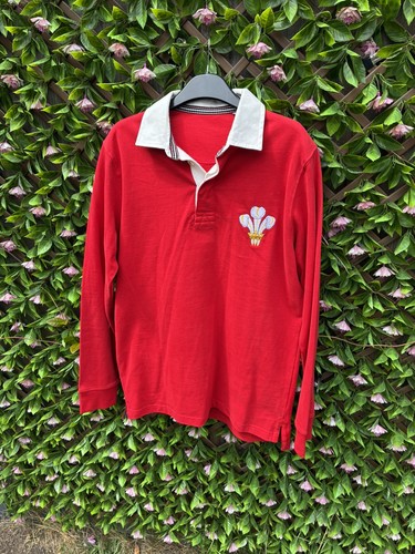 Wales rugby shirt red - red, retro