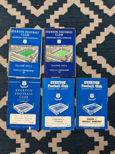 Everton 1950s vintage - everton, football