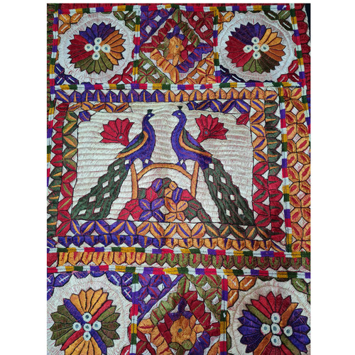Handmade embroidered wall - embroidered,