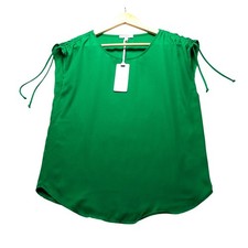 PLEIONE Green Cap Sleeve Tie