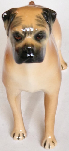 Vintage boxer dog figurine - vintage,