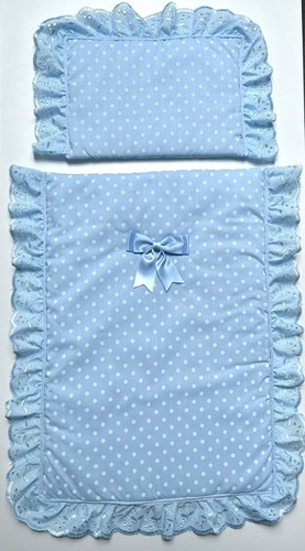 Pale blue with white spots - , &