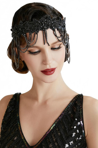 1920s flapper headpiece - 1920s,