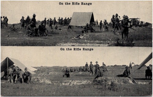 The rifle range - range, army